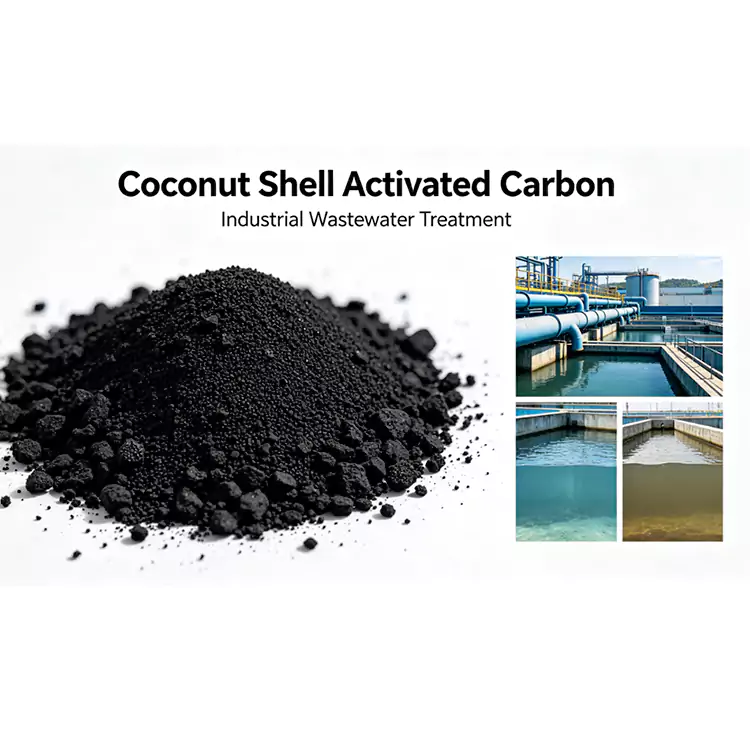 Priemyselné čistenie odpadových vôd Coconut Shell Carbon