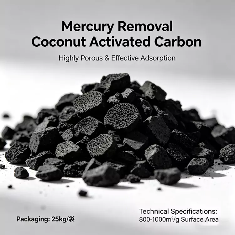 Zemný plyn Odstraňovanie ortuti Carbon